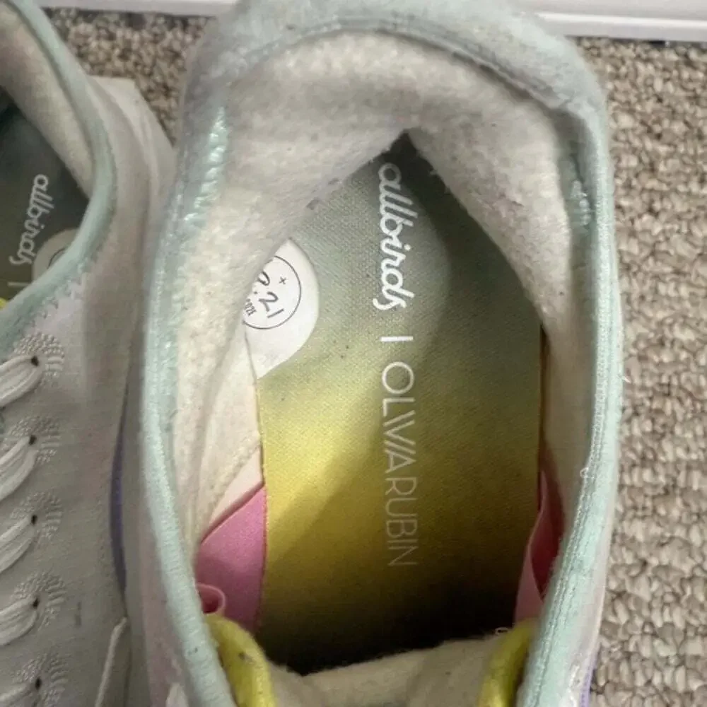 Allbirds x Olivia Rubin Women’s‎ Size 10 Pastel Risers Sneakers